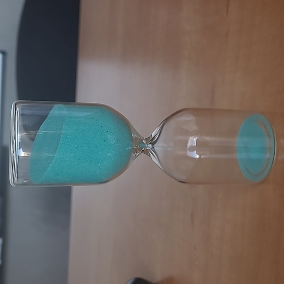 Blue Sand Hourglass - Picture 2 of 3